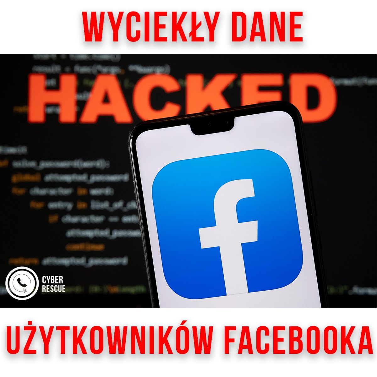 Wyciek danych ponad 2,5 miliona polskich profili na Facebooku